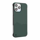 For iPhone 12 / 12 Pro ENKAY Matte Frameless Hard PC Case(Dark Green) - 1