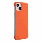 For iPhone 13 ENKAY Matte Frameless PC Phone Case(Orange) - 1