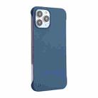 For iPhone 13 Pro Max ENKAY Matte Frameless Hard PC Case (Dark Blue) - 1