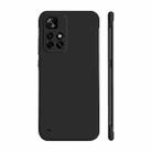 For Xiaomi Redmi Note 11 5G / Note 11T 5G Global / Note 11S 5G / Poco M4 Pro 5G Global  ENKAY Matte Frameless Hard PC Phone Case(Black) - 1