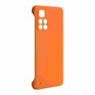 For Xiaomi Redmi Note 11 Pro / Pro+ 5G ENKAY Matte Frameless Hard PC Case(Orange) - 2