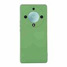 For Honor Magic5 Lite / X9A ENKAY Hat-Prince Liquid Silicone Shockproof Soft Phone Case(Light Green) - 1