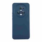 For Honor Magic5 Pro ENKAY Hat-Prince Liquid Silicone Shockproof Soft Phone Case(Dark Blue) - 1