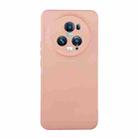 For Honor Magic5 Pro ENKAY Liquid Silicone Soft Shockproof Phone Case(Pink) - 1