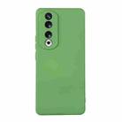 For Honor 90 ENKAY Hat-Prince Liquid Silicone Shockproof Soft Phone Case(Light Green) - 1