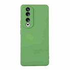 For Honor 90 ENKAY Liquid Silicone Soft Shockproof Phone Case(Light Green) - 1