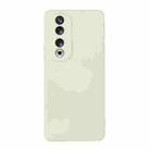 For Honor 90 Pro ENKAY Hat-Prince Liquid Silicone Shockproof Soft Phone Case(Beige) - 1