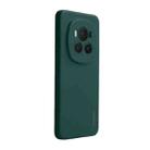 For Honor Magic6 ENKAY Liquid Silicone Soft Shockproof Phone Case(Dark Green) - 1