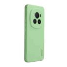 For Honor Magic6 ENKAY Liquid Silicone Soft Shockproof Phone Case(Light Green) - 1