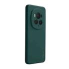 For Honor Magic6 Pro ENKAY Liquid Silicone Soft Shockproof Phone Case(Dark Green) - 1