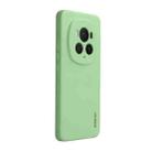 For Honor Magic6 Pro ENKAY Liquid Silicone Soft Shockproof Phone Case(Light Green) - 1