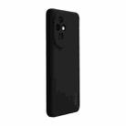 For Honor 200 ENKAY Liquid Silicone Soft Shockproof Phone Case(Black) - 1