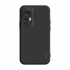 For Xiaomi 12 Pro / 12S Pro ENKAY Liquid Silicone Soft Shockproof Phone Case(Black) - 1