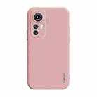 For Xiaomi 12 Pro / 12S Pro ENKAY Liquid Silicone Soft Shockproof Phone Case(Pink) - 1