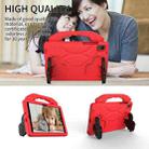 For Samsung Galaxy Tab A8 10.5 2021 X200 / X205 Thumb Bracket EVA Shockproof Tablet Case(Red) - 2