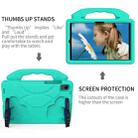 For Samsung Galaxy Tab A8 10.5 2021 X200 / X205 Thumb Bracket EVA Shockproof Tablet Case(Glacier Green) - 3