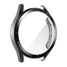 For Huawei Watch GT 3 46mm ENKAY PC Frame + Tempered Glass Protector Case With Scale(Black) - 1