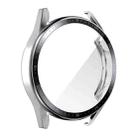 For Huawei Watch GT 3 46mm ENKAY PC Frame + Tempered Glass Protector Case With Scale(Silver) - 1