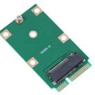 Mini PCI-E M.2 NGFF 30mm 42mm SSD to 52Pin mSATA Adapter Card - 1