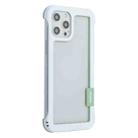 For iPhone 12 / 12 Pro ENKAY Frameless Hollow Shockproof PC Case(White) - 1