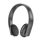 A50 Bass Stereo Wireless Bluetooth HIFI Headset with Mic(Black) - 1