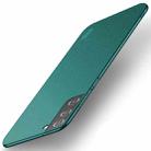 For Samsung Galaxy S21 5G MOFI Fandun Series Frosted Ultra-thin PC Hard Phone Case(Green) - 1