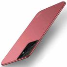 For Samsung Galaxy S21 Ultra 5G MOFI Fandun Series Frosted Ultra-thin PC Hard Phone Case(Red) - 1