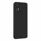 For Xiaomi 12 PINWUYO Liquid Silicone TPU Phone Case(Black) - 1