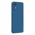 For Xiaomi 12 PINWUYO Liquid Silicone TPU Phone Case(Blue) - 1