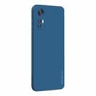 For Xiaomi 12 Pro PINWUYO Liquid Silicone TPU Phone Case(Blue) - 1