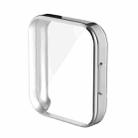 For Xiaomi Redmi Watch 2 Lite Electroplated TPU Full-Enclosed Protective Case(Silver) - 1