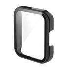 For Xiaomi Redmi Watch 2 Lite PC Toughened Film All-in-One Full-Enclosed Case(Black) - 1