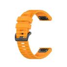 For Garmin Approach s62 Silicone Watch Band(Yellow) - 1