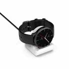 For Amazfit GTS 2e Smartwatch Silicone Charging Bracket(White) - 7