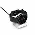 For Amazfit GTS 3 Smartwatch Silicone Charging Bracket(White) - 7