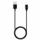 For Garmin Venu 2 Charger with Data Transmission Function(Black) - 1