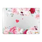 ENKAY Flower Series Pattern Laotop Protective Crystal Case For MacBook Pro 15.4 inch A1707 / A1990(Peony) - 1