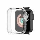 For Xiaomi Redmi Watch TPU Integrated Protective Case(Transparent) - 1