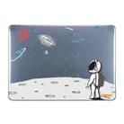 ENKAY Star Series Pattern Laotop Protective Crystal Case For MacBook Pro 14.2 inch A2442 (2021)(Backpack Astronaut) - 1