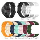 For Ticwatch Pro 2020 Checkered Silicone Watch Band(Water Duck) - 3