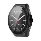 For Xiaomi Watch S1 PC + Toughened Film Fully Enclosed Protective Case(Black) - 1