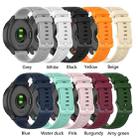 For Xiaomi Watch Color 2 22mm Checkered Silicone Watch Band(Grey) - 3