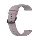 For Garmin Move Luxe 20mm Solid Color Silicone Watch Band(Roland Purple) - 1