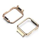 For Xiaomi Redmi Watch 2 Metal Watch Frame(Rose Gold) - 1