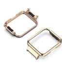 For Xiaomi Redmi Watch 2 Lite International Version Metal Watch Frame(Rose Gold) - 1