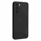 For Samsung Galaxy S22 5G ENKAY Liquid Silicone Soft Shockproof Phone Case(Black) - 1