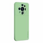 For Xiaomi 12S Ultra PINWUYO Sense Series Liquid Silicone TPU Mobile Phone Case(Green) - 1