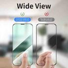 For iPhone 13 mini ENKAY Quick Stick Eye-protection Tempered Glass Film - 6