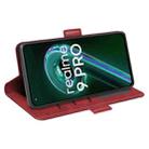 For OPPO Realme 9 Pro Dual-side Magnetic Buckle Leather Phone Case(Red) - 5