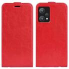 For OPPO Realme 9 Pro / Realme V25 R64 Texture Vertical Flip Leather Phone Case(Red) - 1